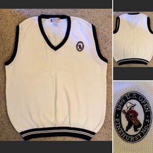 🎉HP❗️$ DROP VTG 1999 US Open Pinehurst golf Vest